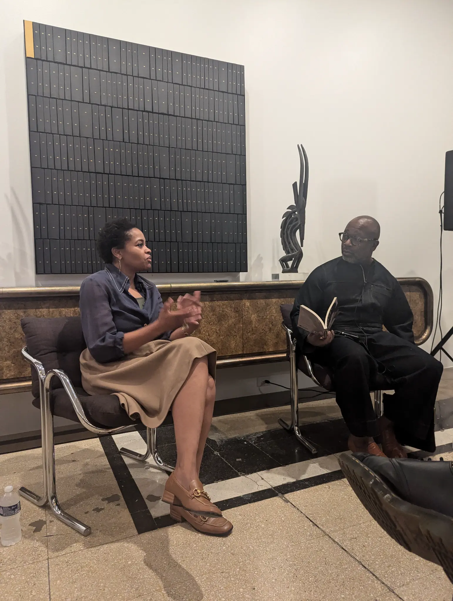 Theaster Gates in conversation with guest